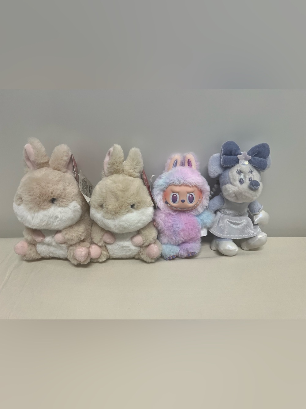 Labubu Lucky，Disney's Mickey Mouse ，Soft Small Pet Plush